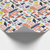 London Thgerespecteerd Cadeaupapier (Hoek)