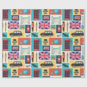 London Thgerespecteerd Cadeaupapier (Vlak)