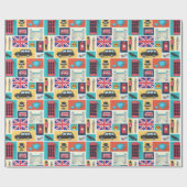 London Thgerespecteerd Cadeaupapier (Vlak)