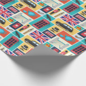 London Thgerespecteerd Cadeaupapier (Hoek)