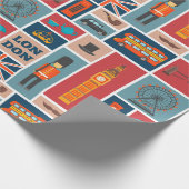 London Thgerespecteerd Cadeaupapier (Hoek)