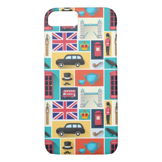 London Thgerespecteerd Case-Mate iPhone Case (Achterkant)