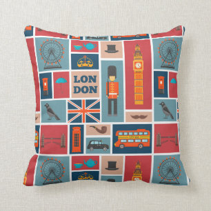 London Thgerespecteerd Kussen