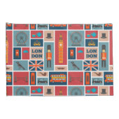 London Thgerespecteerd Kussensloop (Achterkant-Rechts)