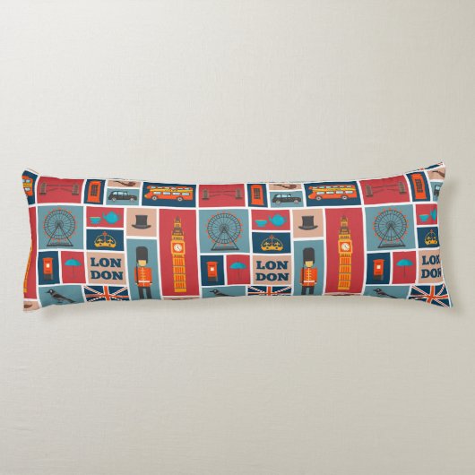 London Thgerespecteerd Lichaamskussen (Achterkant)