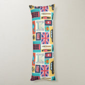 London Thgerespecteerd Lichaamskussen (Achterkant (Verticaal))