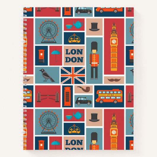 London Thgerespecteerd Notitieboek (Voorkant)