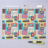 London Thgerespecteerd Tissuepapier (Craft)