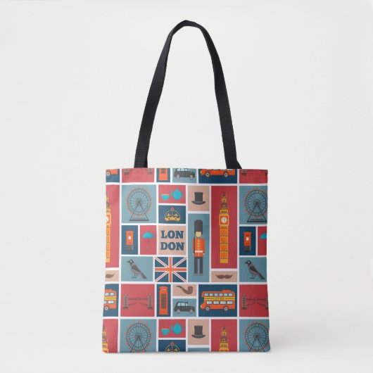 London Thgerespecteerd Tote Bag (Voorkant)