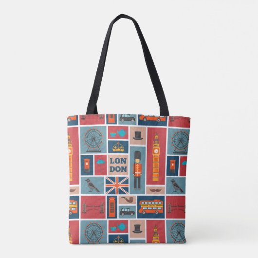 London Thgerespecteerd Tote Bag (Achterkant)