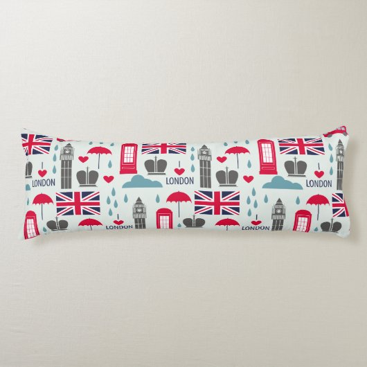 London ThMED Body Pillow Lichaamskussen (Voorkant)