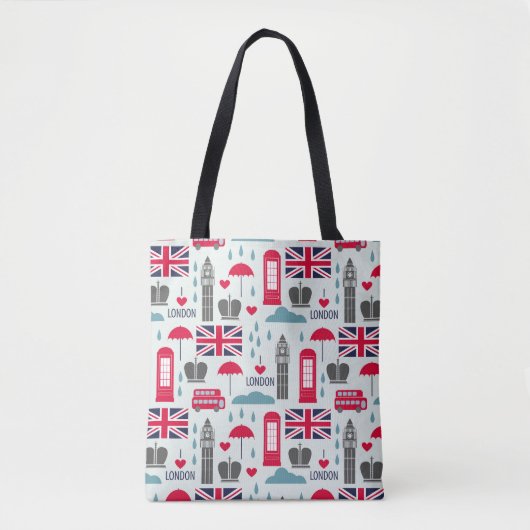 London ThMED Canvas tas (Voorkant)