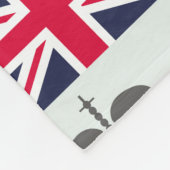 London ThMED Fleece Blanket Deken (Hoek)