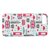 London ThMED Hoesje-Mate iPhone Case (Achterkant (Horizontaal))