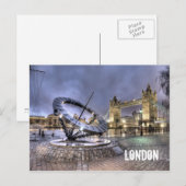 London Time briefkaart (Voorkant / Achterkant)