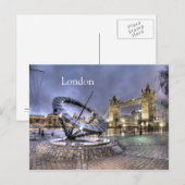 London Time briefkaart (Voorkant / Achterkant)