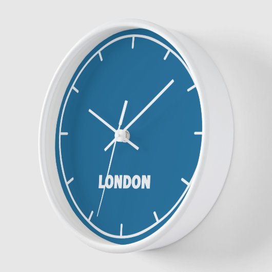 London Time Zone Wandklok (Hoek)