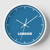 London Time Zone Wandklok (Voorkant)