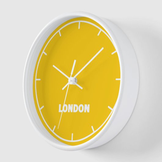 London Time Zone Wandklok (Hoek)