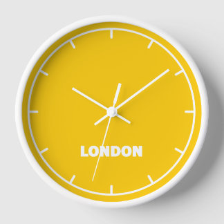 London Time Zone Wandklok