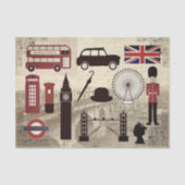 London Tissue Paper Tissuepapier (Voorkant)