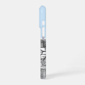 London Tone Sketch iPhone case Hoesje (Linkerkant)