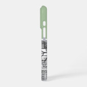 London Tone Sketch iPhone case Hoesje (Linkerkant)