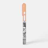 London Tone Sketch iPhone case Hoesje (Linkerkant)