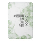 London Tone Waterverf Blanket Badmat (Voorkant Verticaal)