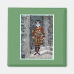London Tower Beefeater Magneet