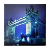 London Tower Bridge & Blue Night Tegeltje (Voorkant)