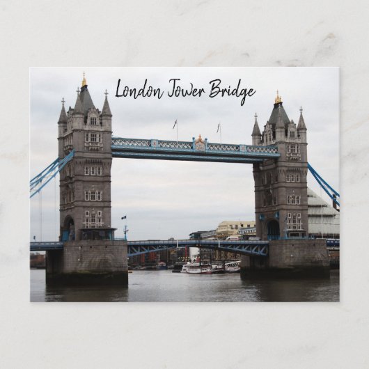 London Tower Bridge Briefkaart (Voorkant)