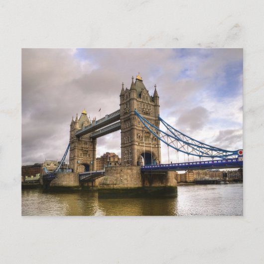 London Tower Bridge Briefkaart (Voorkant)