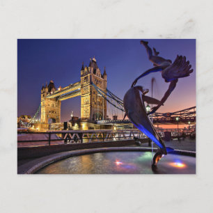London Tower Bridge Briefkaart