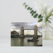 London Tower Bridge Briefkaart (Staand voorkant)