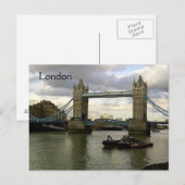 London Tower Bridge Briefkaart (Voorkant / Achterkant)