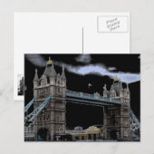 London Tower Bridge Briefkaart (Voorkant / Achterkant)