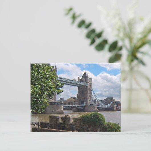 London Tower Bridge Briefkaart (Staand voorkant)