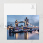 LONDON TOWER BRIDGE BRIEFKAART (Voorkant / Achterkant)