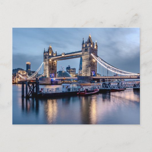 LONDON TOWER BRIDGE BRIEFKAART (Voorkant)