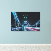 London Tower Bridge Canvas Afdruk (Insitu (Houten vloer))