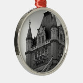London Tower Bridge Close Metalen Ornament (Rechts)