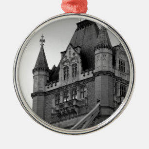 London Tower Bridge Close Metalen Ornament