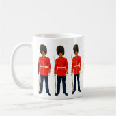 London Tower Bridge, Crown & Royal British Warders Koffiemok (Links)