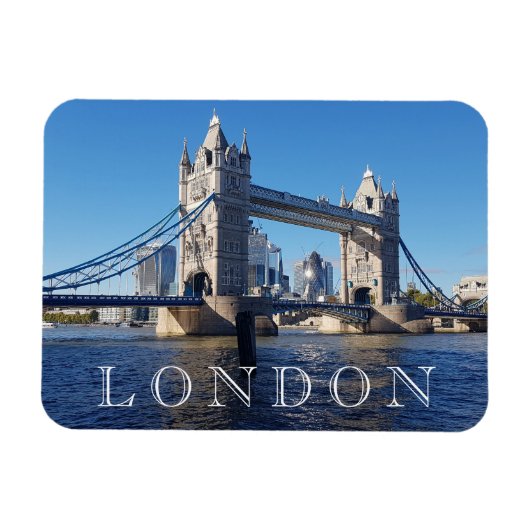 London Tower Bridge fridge magnet Magneet (Horizontaal)
