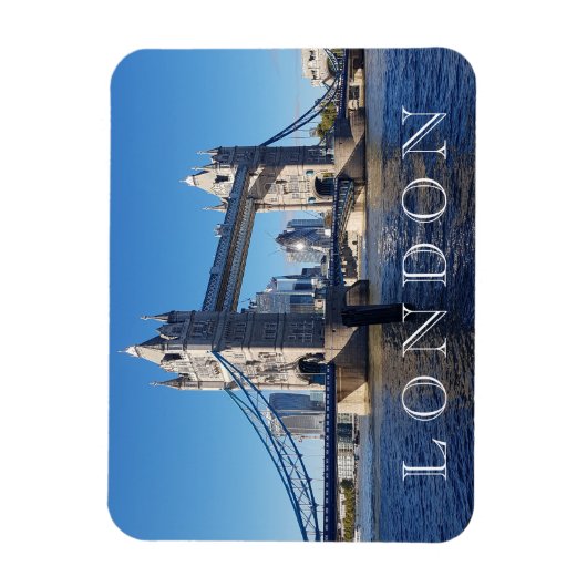 London Tower Bridge fridge magnet Magneet (Verticaal)