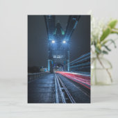 London Tower Bridge Kaart (Staand voorkant)