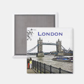 London Tower Bridge Magneet (Voorkant / Achterkant)