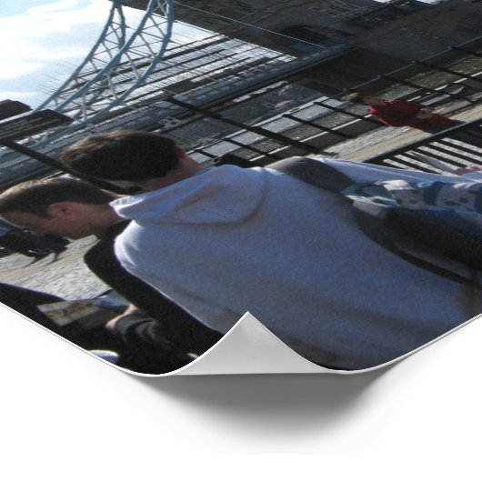 London Tower Bridge Panorama Poster (Hoek)