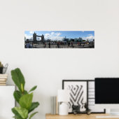 London Tower Bridge Panorama Poster (Thuiskantoor)